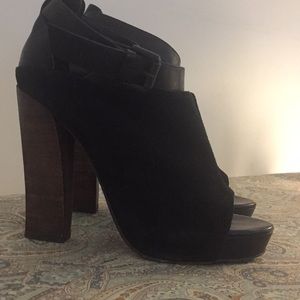 All Saints Suede Bootied